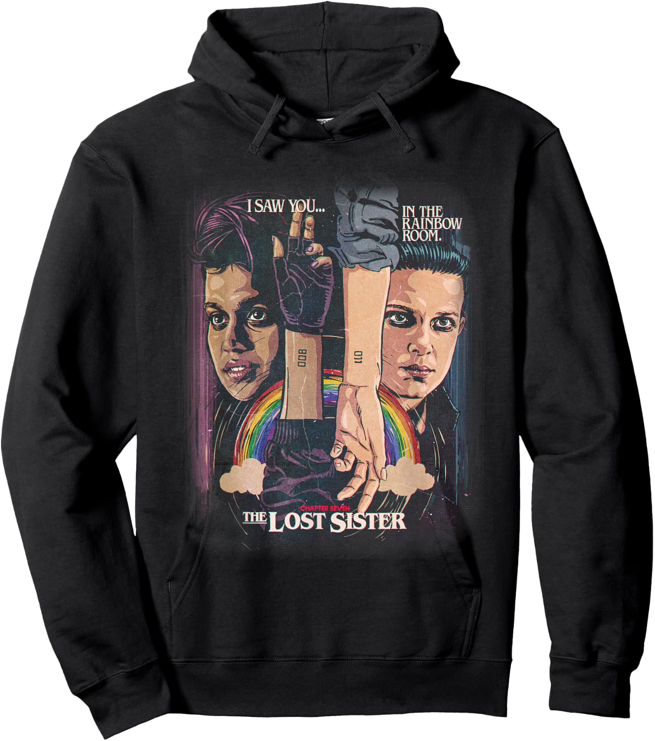 Stranger Things Season 2 x Butcher Billy The Lost Sister Hoodie - Hoodie | Black