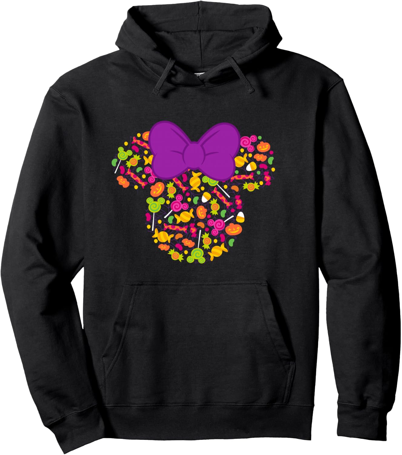 Disney Minnie Mouse Icon Candy Halloween Hoodie - Hoodie | Black