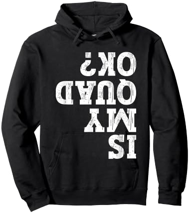 Is My Quad Ok Funny ATV 4 Wheeler Owner Quad Bike Lover Hoodie - Hoodie | Black