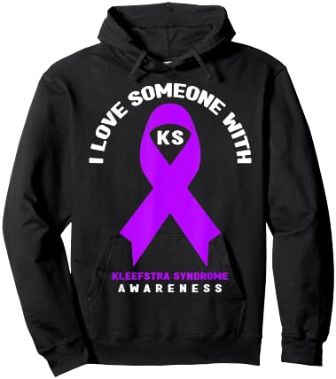 I Love Someone With Kleefstra syndrome Awareness Hoodie - Hoodie | Black