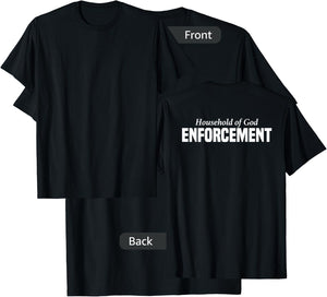 Church Security for Pastors Law Enforcement Worship T-Shirt - T-Shirt | Black