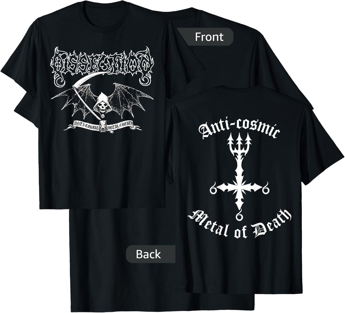 Dissection Reaper T-Shirt - T-Shirt | Black