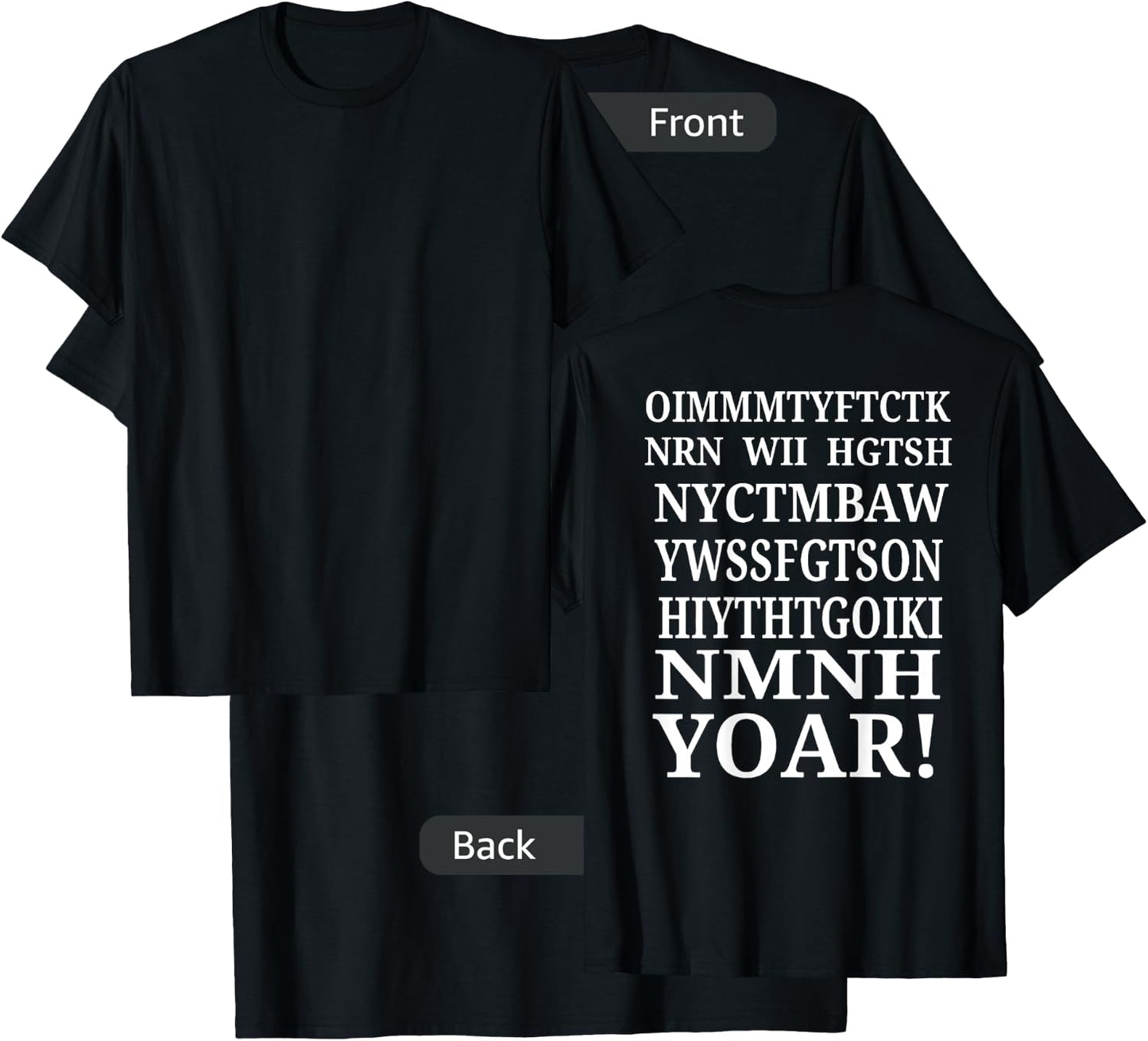 Once I Make My Move You're Free To Check The King (on back) T-Shirt - T-Shirt | Black
