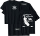Yosemite California National Parks Map Front & Back Souvenir T-Shirt - T-Shirt | Black