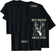 Best Buckin Uncle Ever - Whitetail Buck Deer USA - ON BACK T-Shirt - T-Shirt | Black