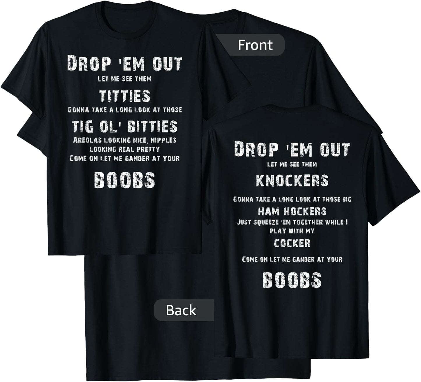 Drop Em Out T-Shirt - T-Shirt | Black
