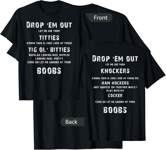 Drop Em Out T-Shirt - T-Shirt | Black