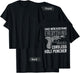 We're Redefining Everything This Is A Cordless (on back) T-Shirt - T-Shirt | Black