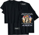 The Devil Saw Me WIth My Head Down Lion (on back) T-Shirt - T-Shirt | Black