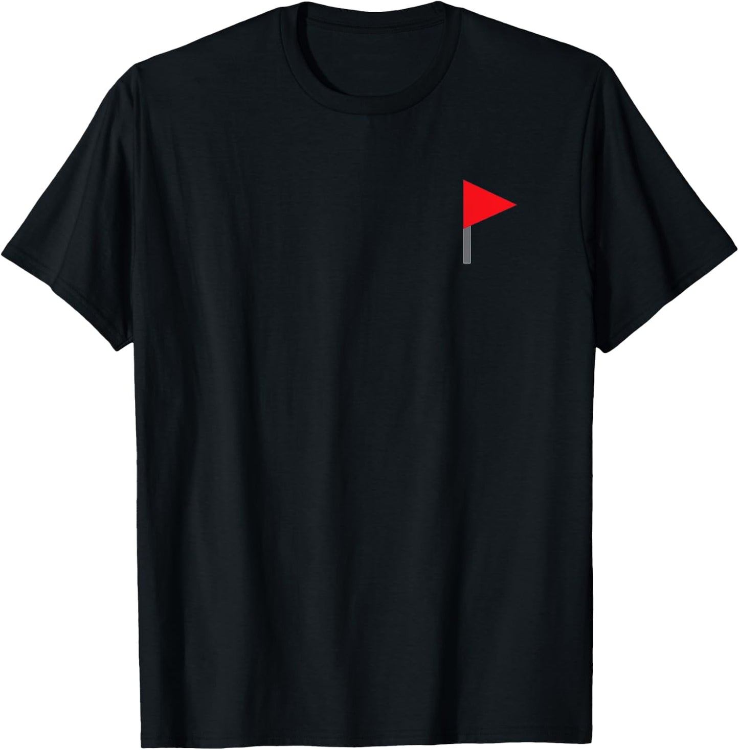 Red Flags Meme Lover Social Trendy T-Shirt - T-Shirt | Black