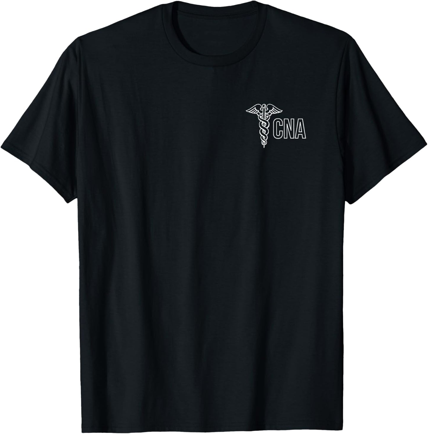 Caduceus Medic Cna Certified Nursing Assistant Health Care Nurse T-Shirt - T-Shirt | Black