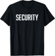 Security Shirts Cool Security Gaurd Costume T-Shirt - T-Shirt | Black