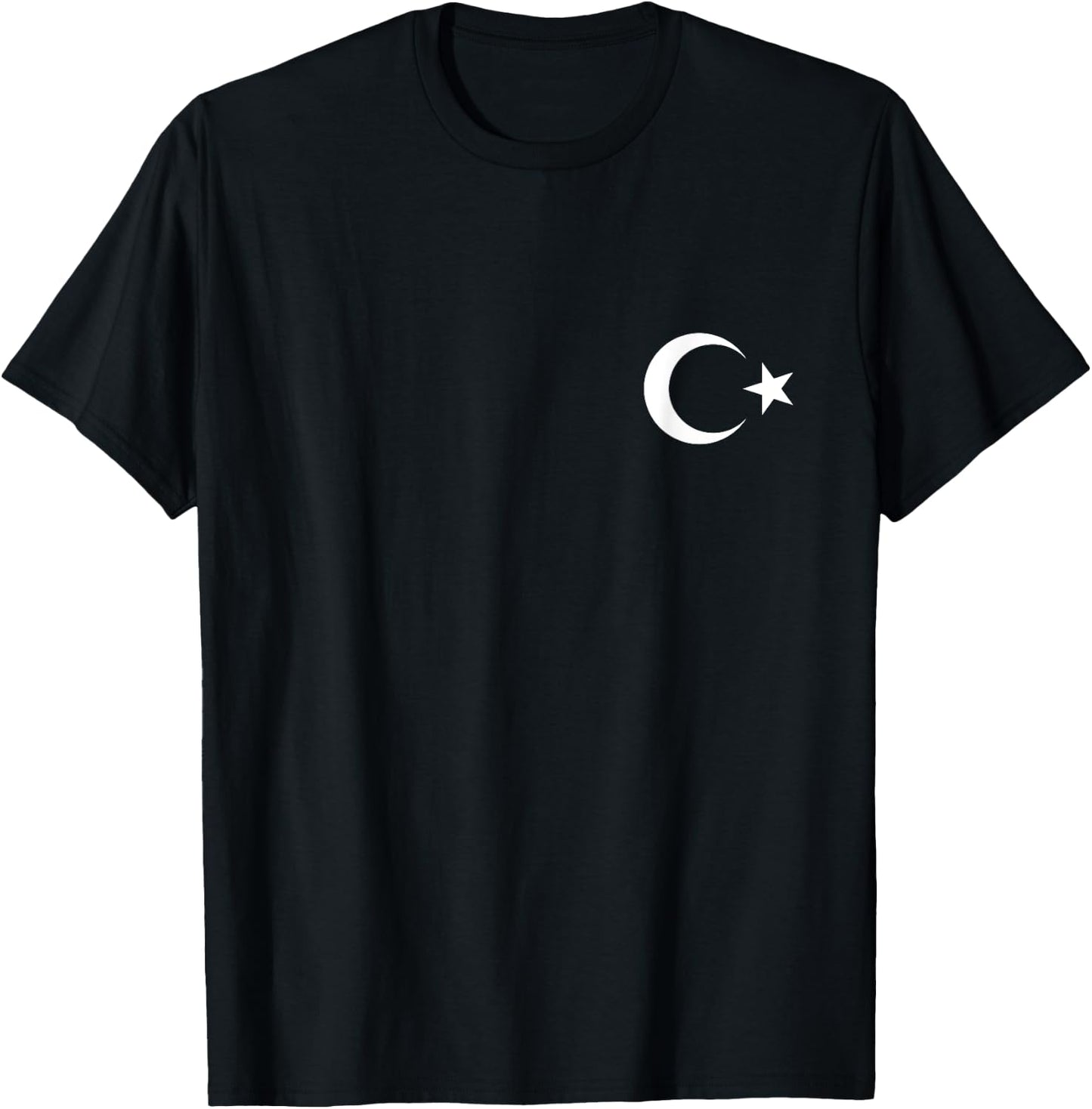 Turkish Flag Turk Bayragi T-Shirt - T-Shirt | Black