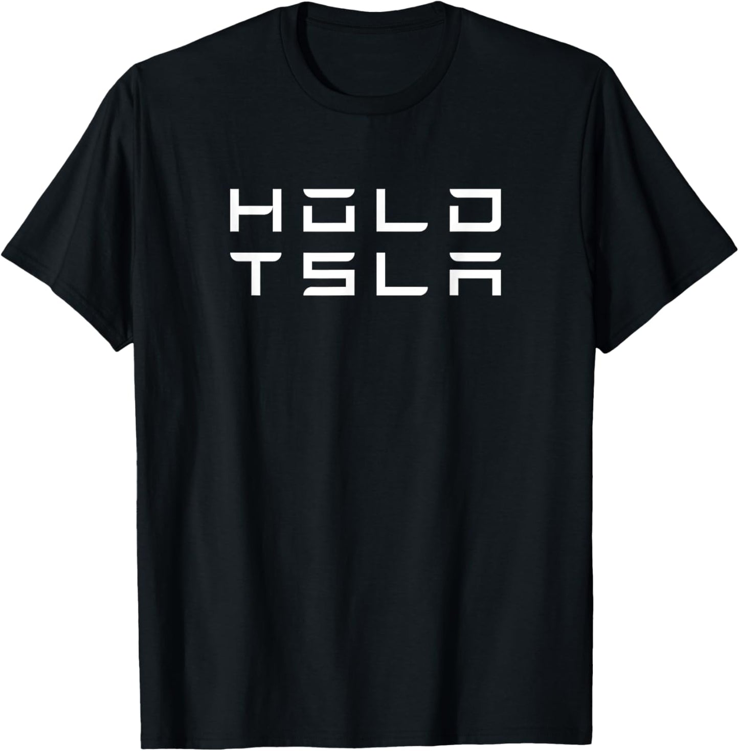 Hold TSLA Teslanaire Tslanaire Trade Stocks Day Trader Forex T-Shirt - T-Shirt | Black