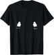 Cute Ghosts Women Halloween outfit,Cute little Boo Bee Party T-Shirt - T-Shirt | Black