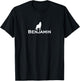 Benjamin Twelve Tribes Israel Wolf Bible Jewish Christian T-Shirt - T-Shirt | Black