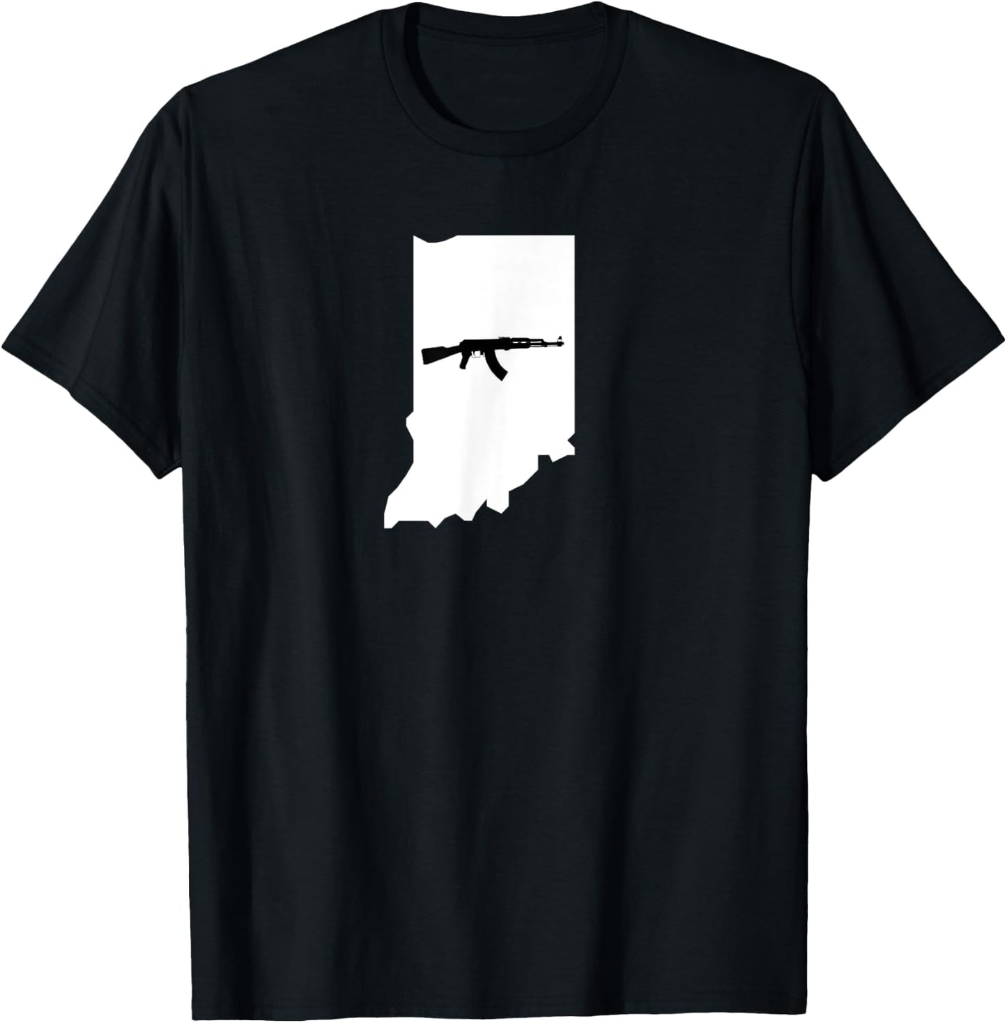 Indiana pro gun T-Shirt - T-Shirt | Black