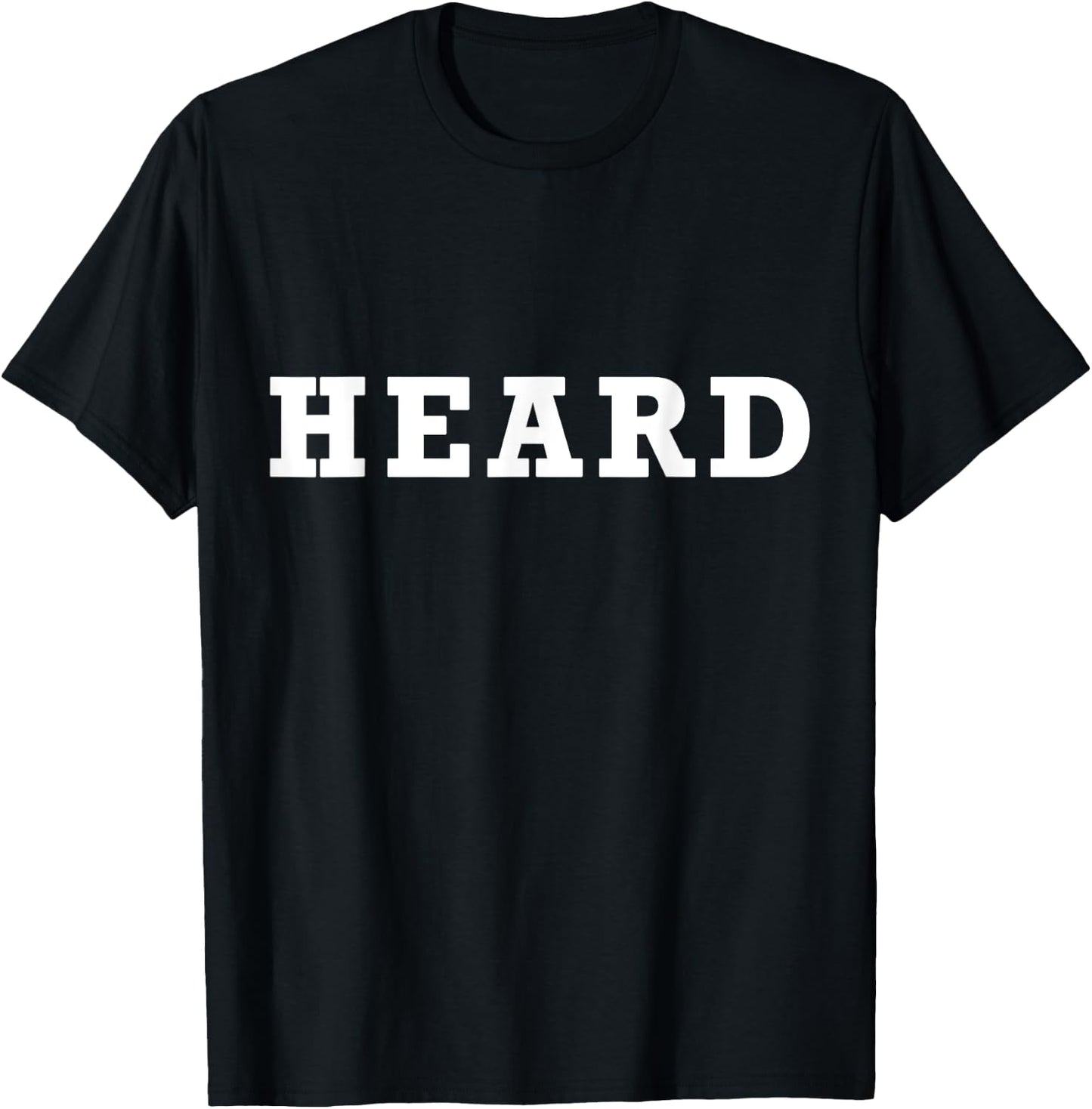 Heard Funny Chef Funny Restaurant Slang T-Shirt - T-Shirt | Black