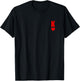K Card King of Hearts Matching Couple Saint Valentine's Day T-Shirt - T-Shirt | Black