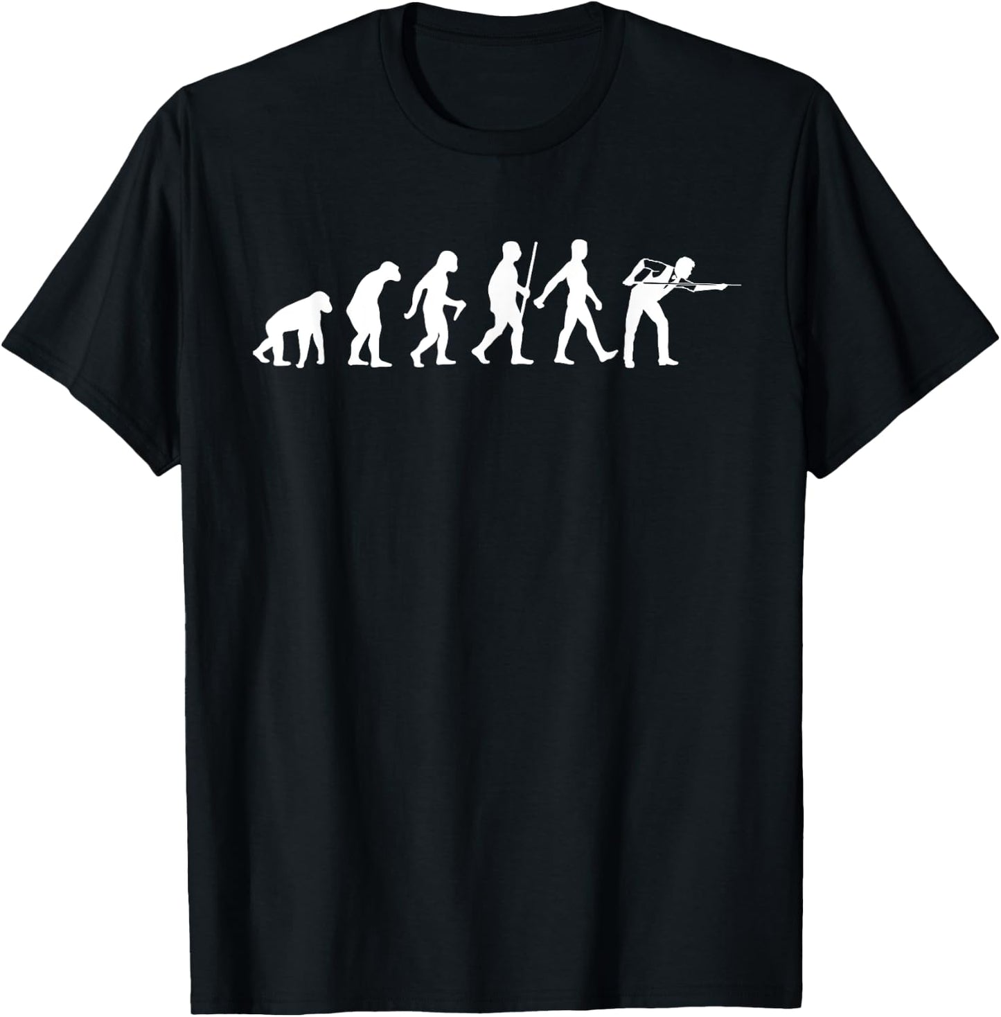 Funny Billiard Design Women Snooker 8 Ball Sport T-Shirt - T-Shirt | Black