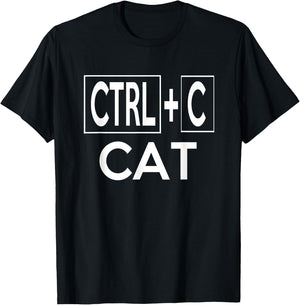 Copy Cat Matching Couples Halloween Costume T-Shirt - T-Shirt | Black