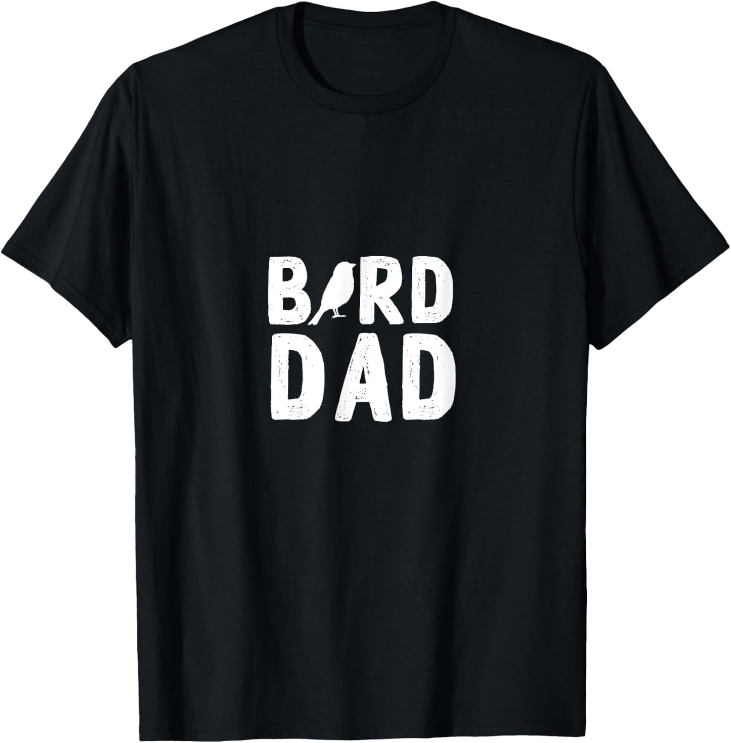 Bird Dad Design for Companion Bird Pet Owners T-Shirt - T-Shirt | Black