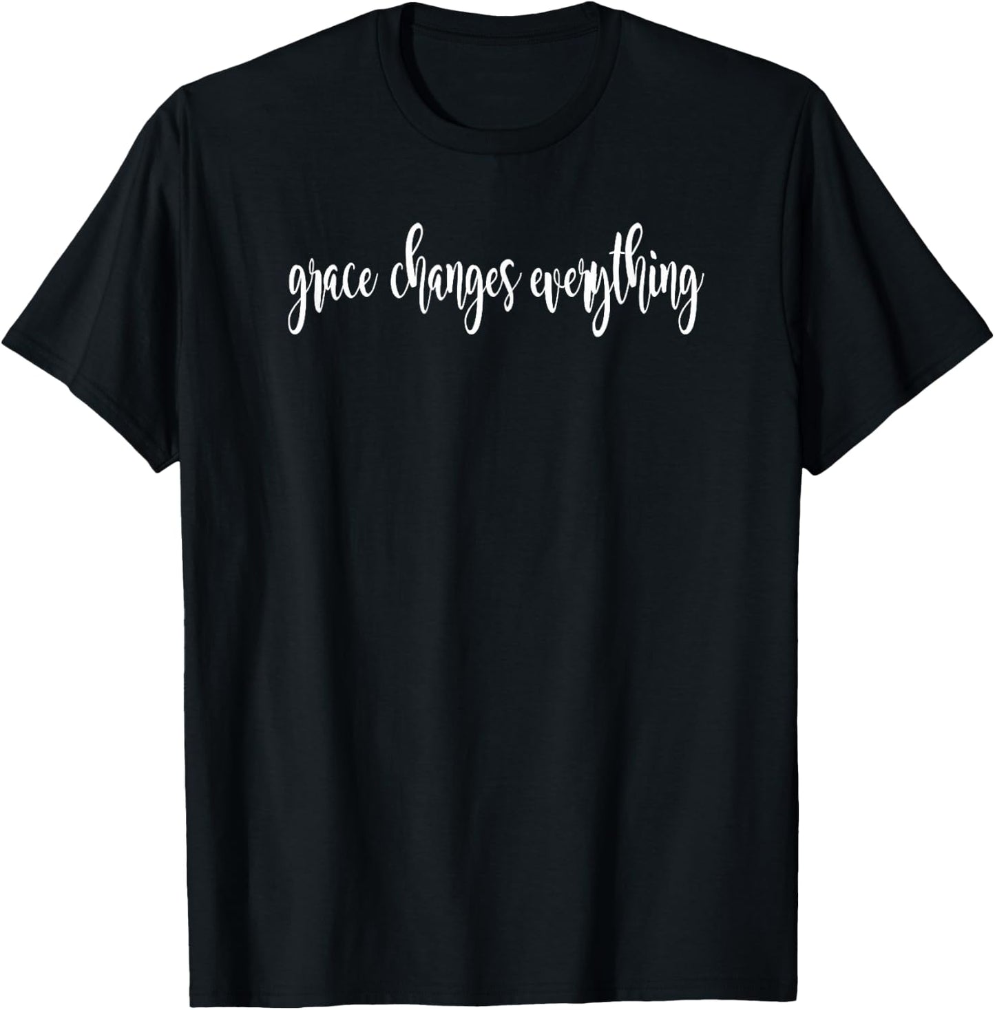 Grace Changes Everything Christian Jesus T-Shirt - T-Shirt | Black