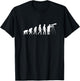 Astronomy Astronomer Evolution Telescope T-Shirt - T-Shirt | Black