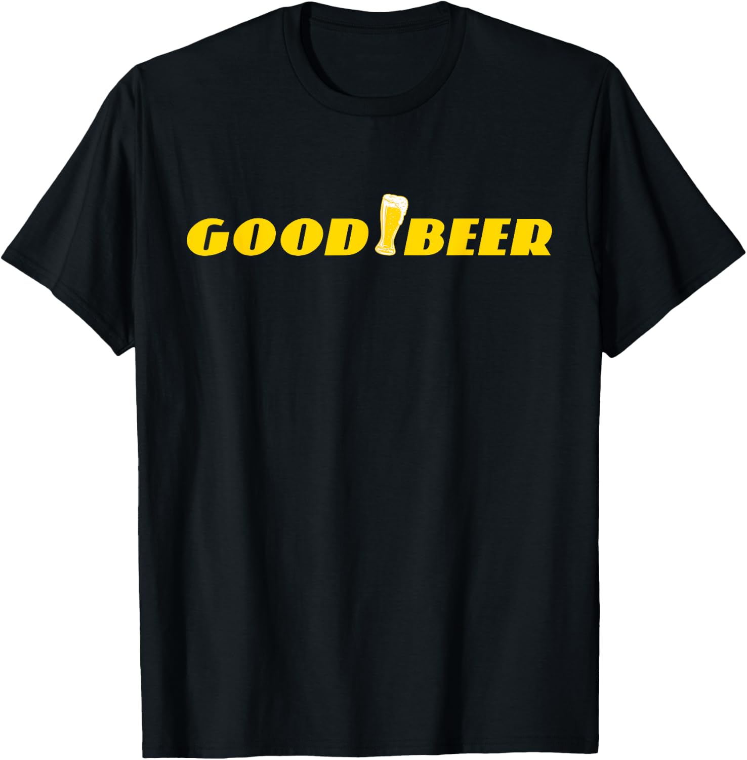 Good Beer Parody Shirt | Funny Craft Beer T-Shirt - T-Shirt | Black
