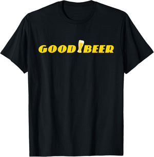 Good Beer Parody Shirt | Funny Craft Beer T-Shirt - T-Shirt | Black