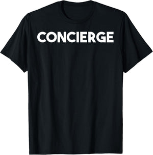 Concierge T-Shirt - T-Shirt | Black