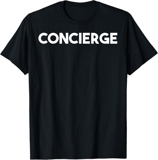 Concierge T-Shirt - T-Shirt | Black