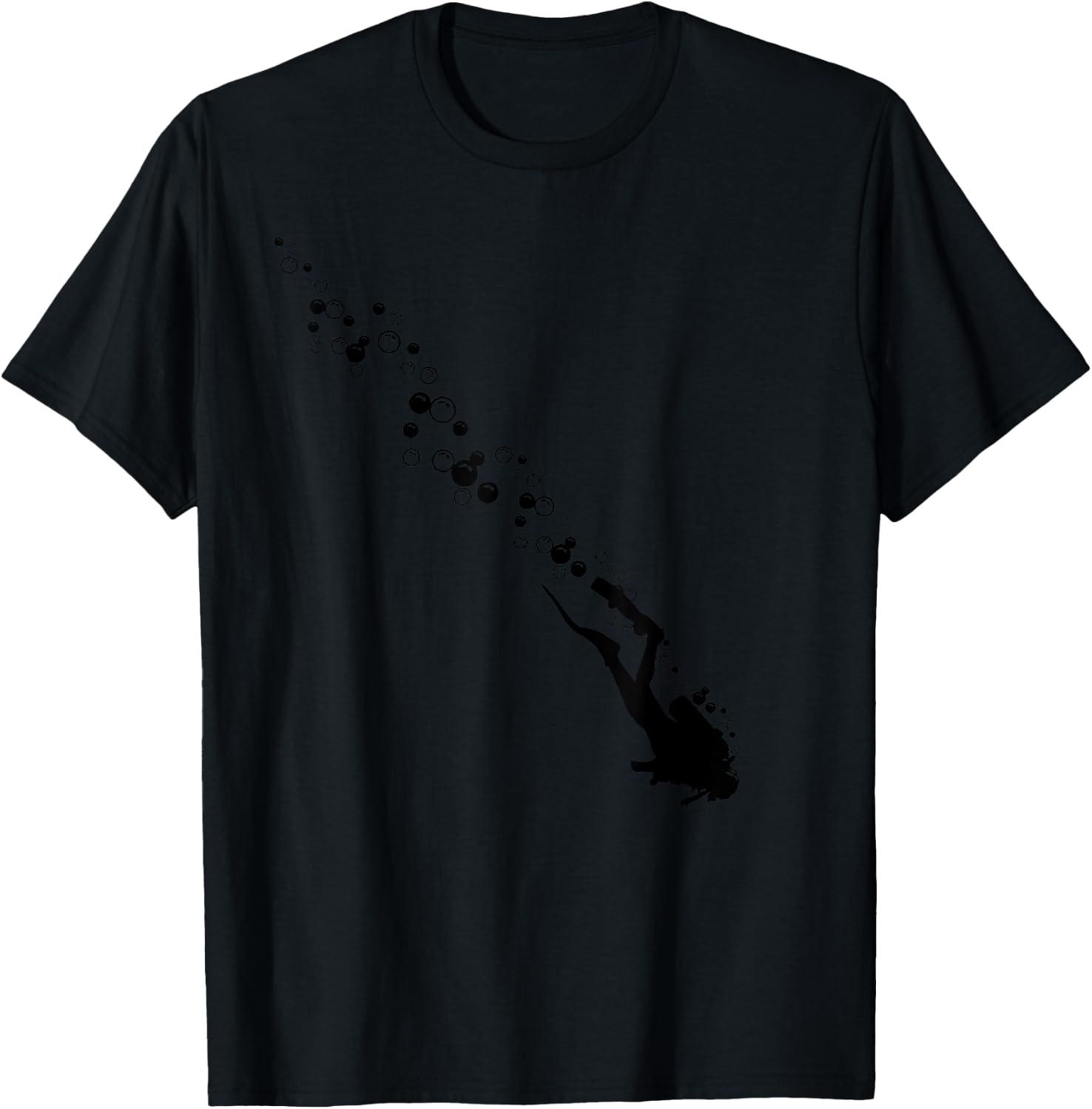 Scuba Diving Scuba Diver T-Shirt - T-Shirt | Black