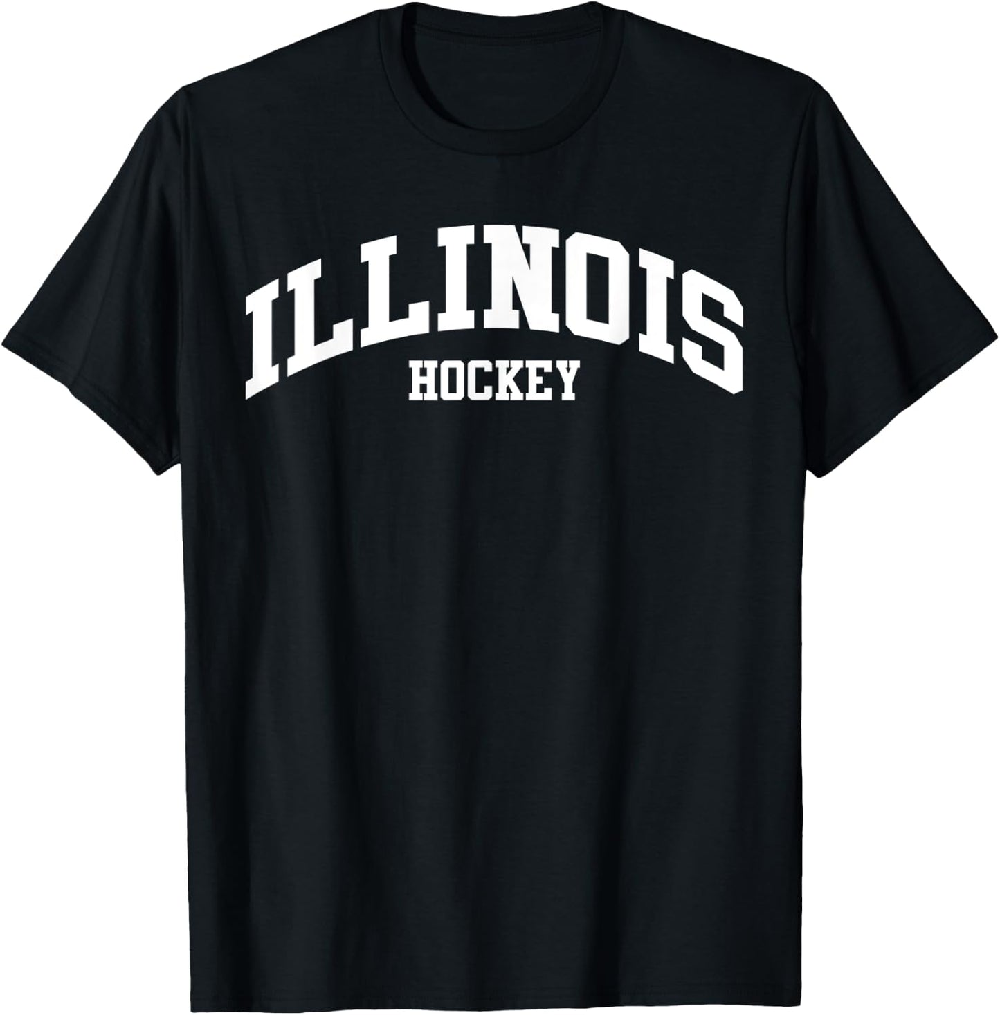Illinois Hockey Illinois State T-Shirt - T-Shirt | Black