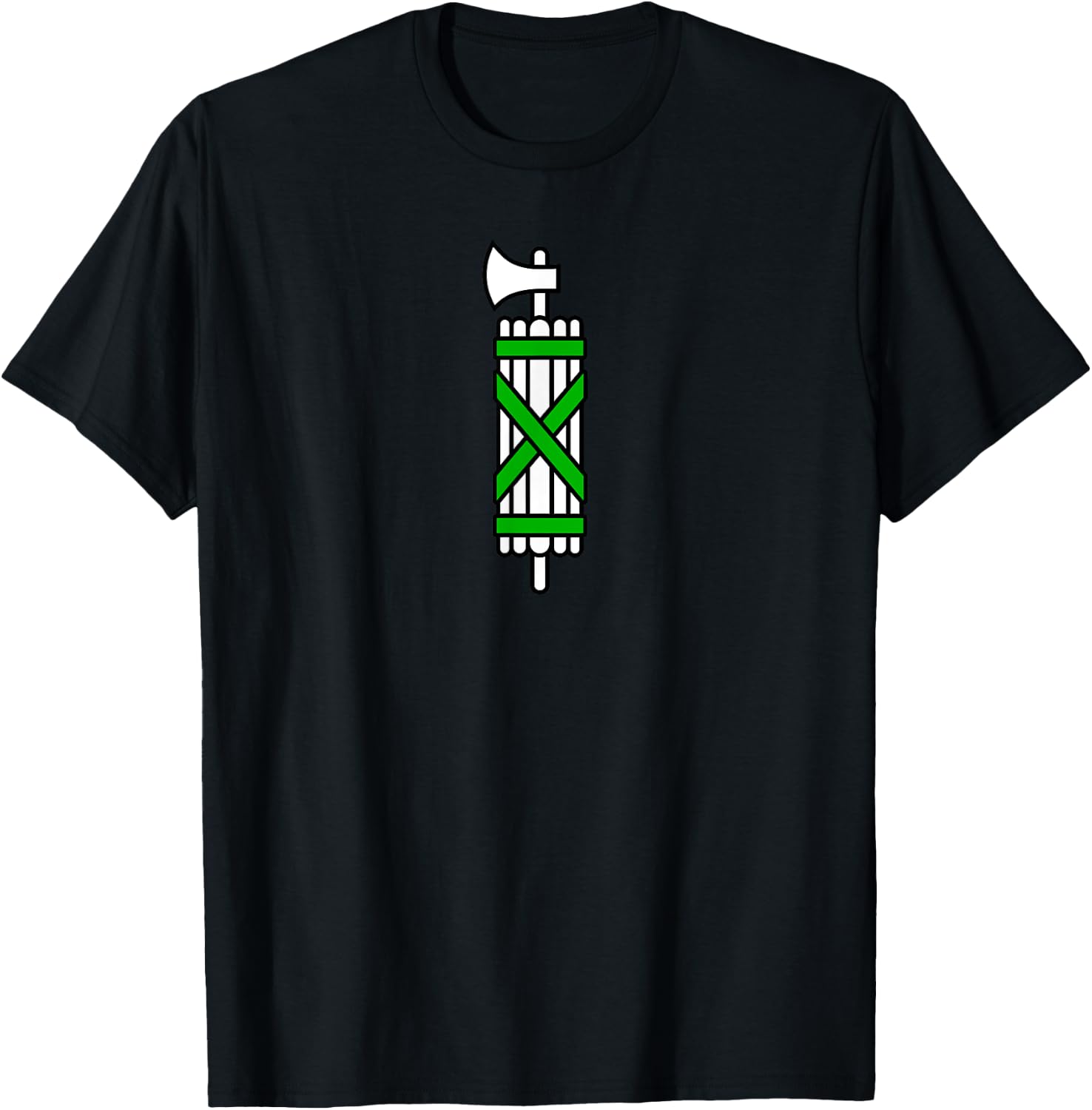 St. Gallen - Swiss City and Canton Coat of Arms T-Shirt - T-Shirt | Black
