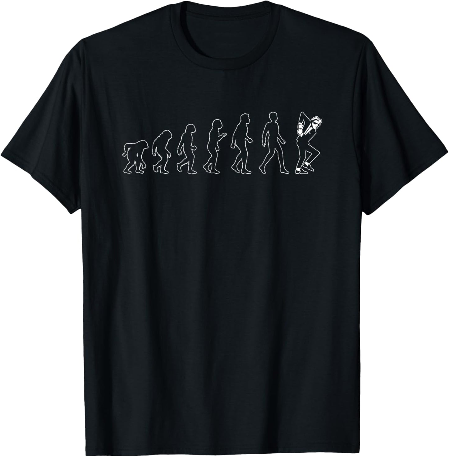 Ska dancer evolution ska music rude boy T-Shirt - T-Shirt | Black