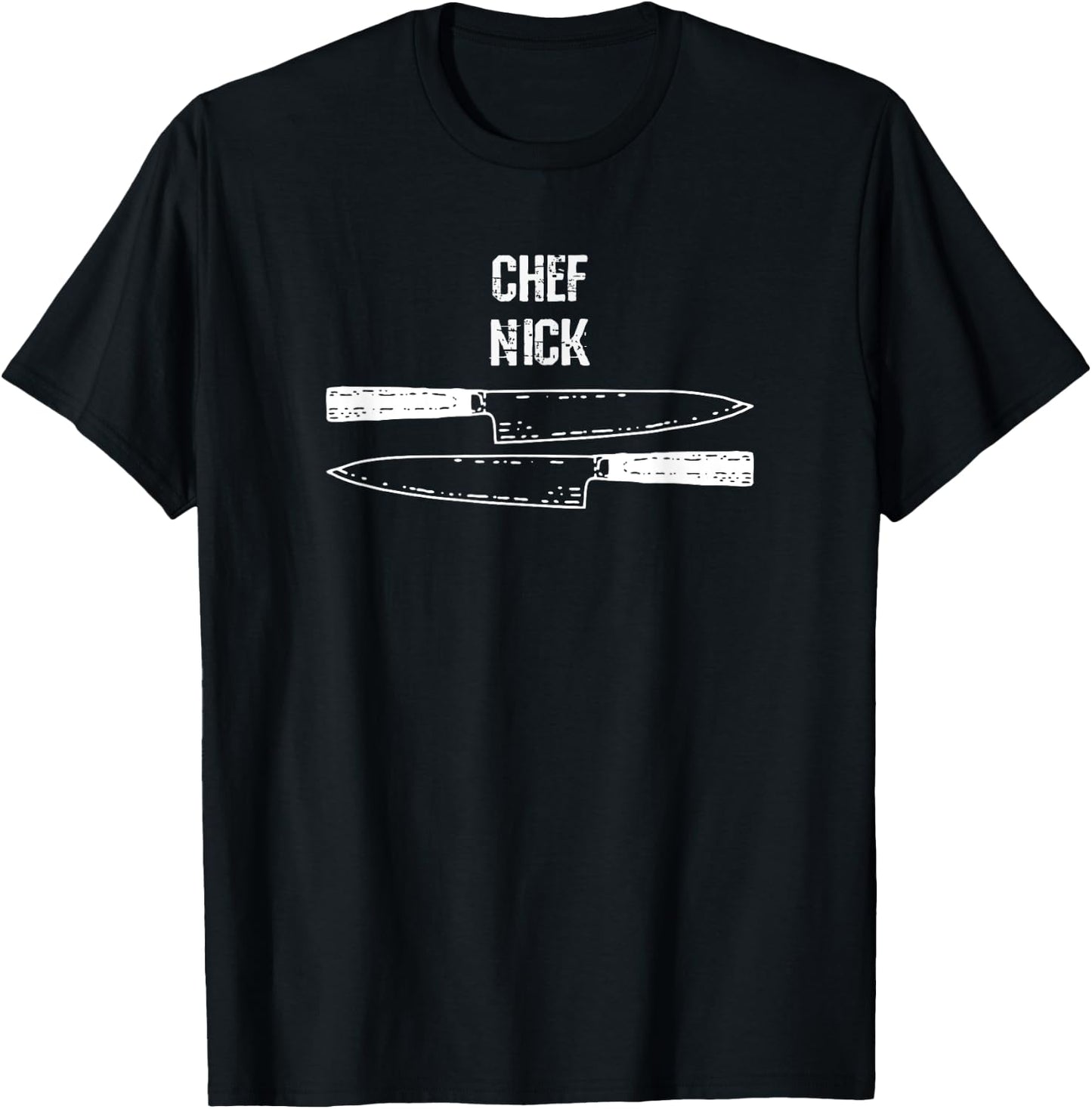 Chef Nick T-Shirt - T-Shirt | Black