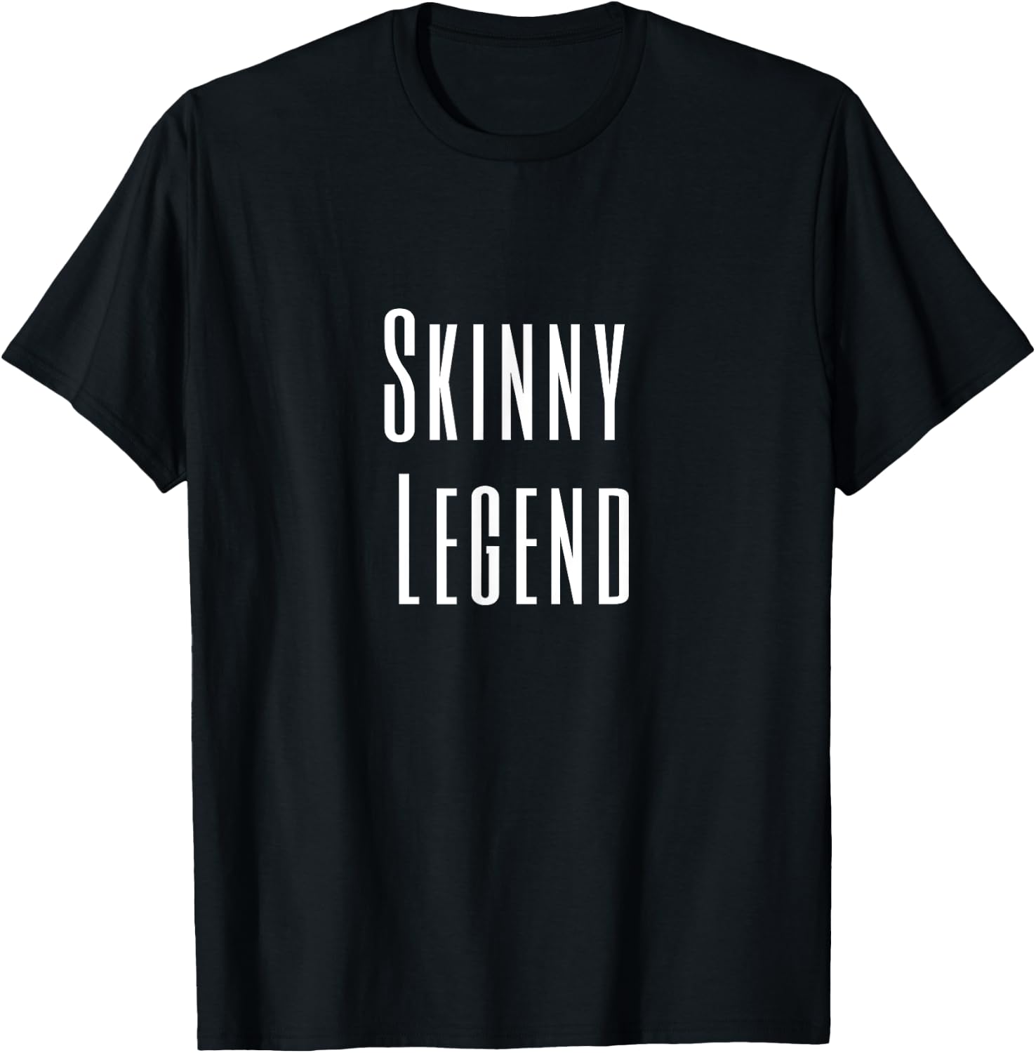 Skinny Legend Funny Meme , Skinny Queen T-Shirt - T-Shirt | Black