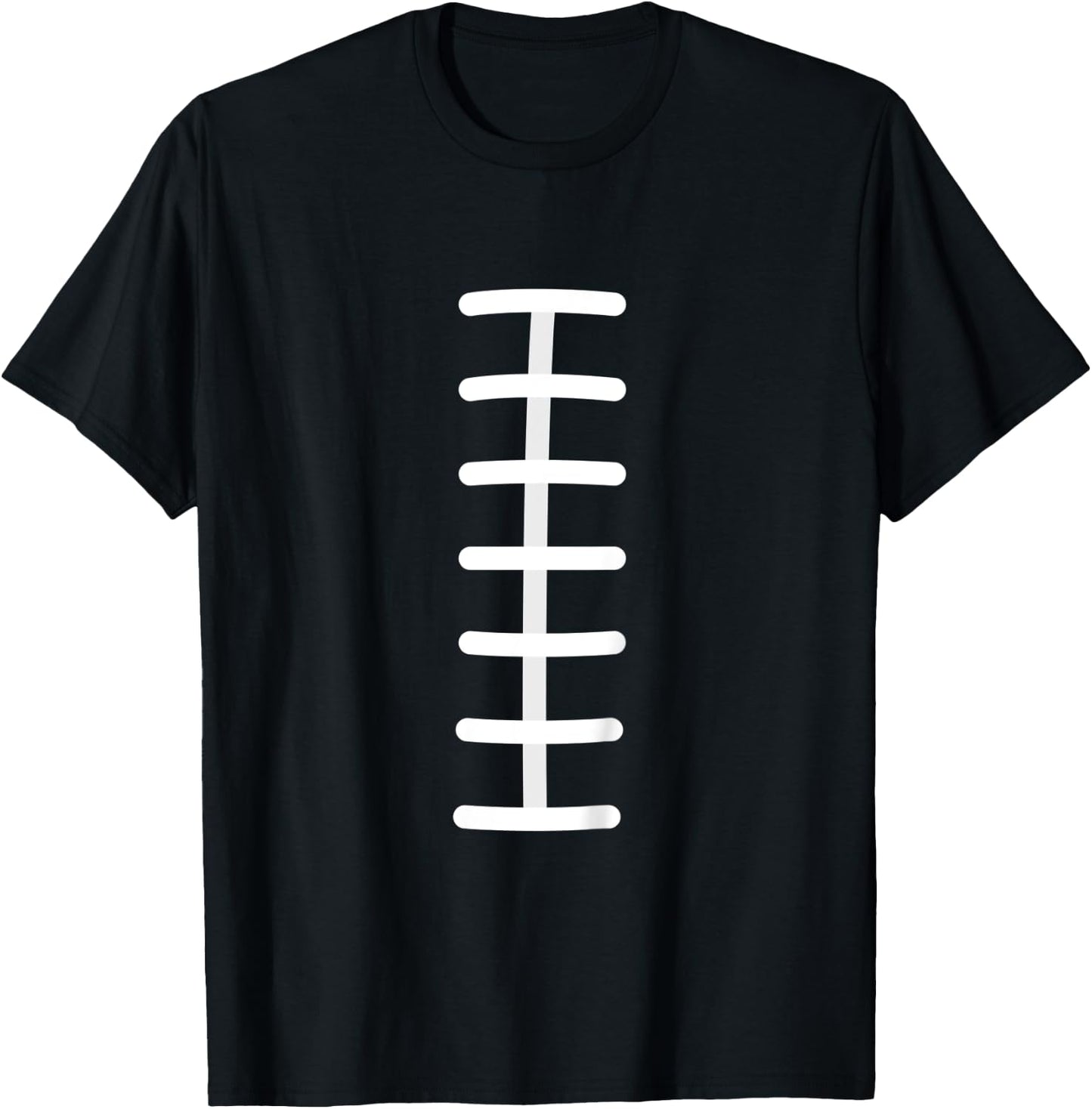 Kids Kids Boys Girls Football Laces Football Halloween Costume T-Shirt - T-Shirt | Black