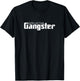 Nerd Intellectual Gangster Novelty T-Shirt - T-Shirt | Black