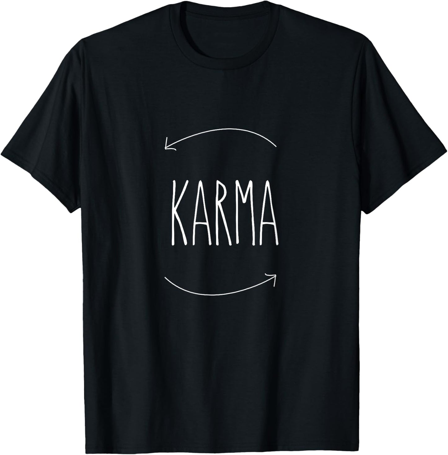 Buda, Karma, Yoga | Namaste T-Shirt - T-Shirt | Black