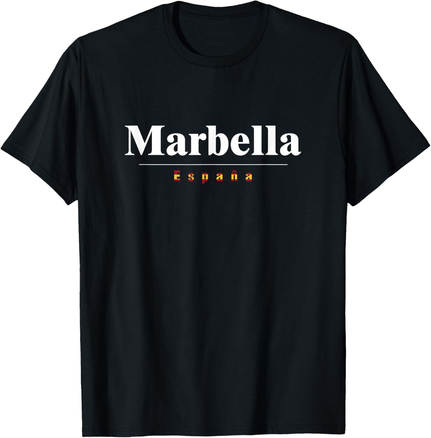 Marbella Spain T-Shirt - T-Shirt | Black