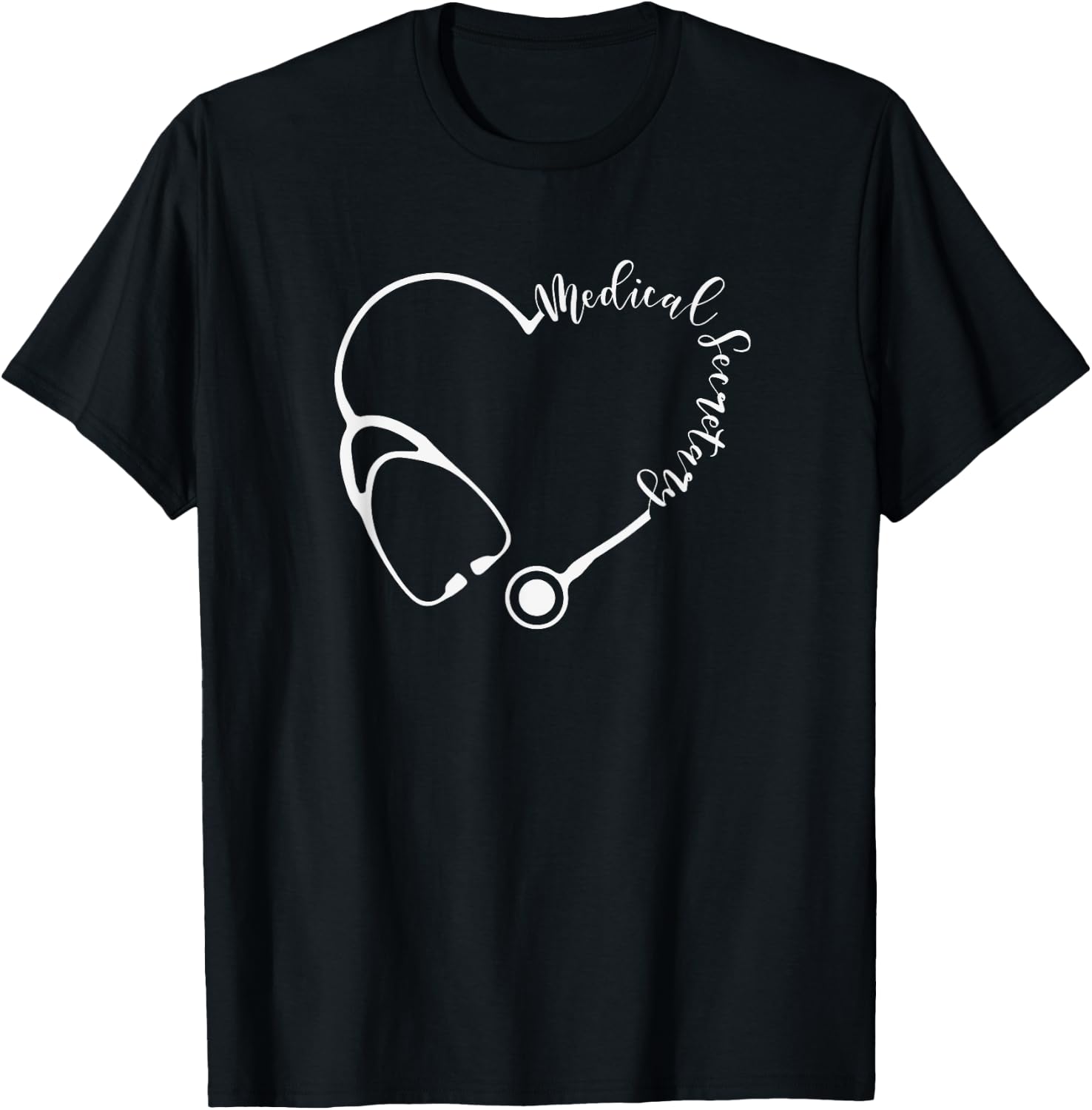 Medical Secretary - Medical Administrative Assistant Outfit T-Shirt - T-Shirt | Black