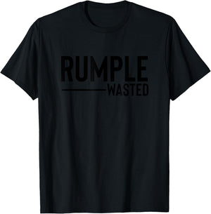 Rumple Wasted Funny Bar Crawl Rumple Minze T-Shirt - T-Shirt | Black