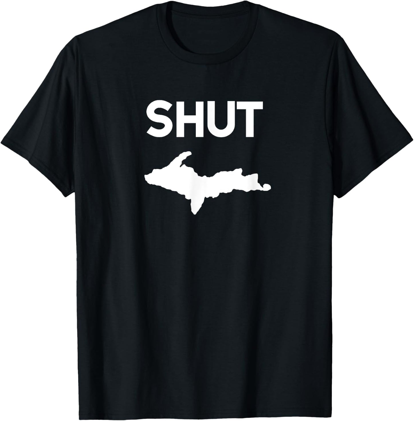 Up North Michigan T Shirt T-Shirt - T-Shirt | Black