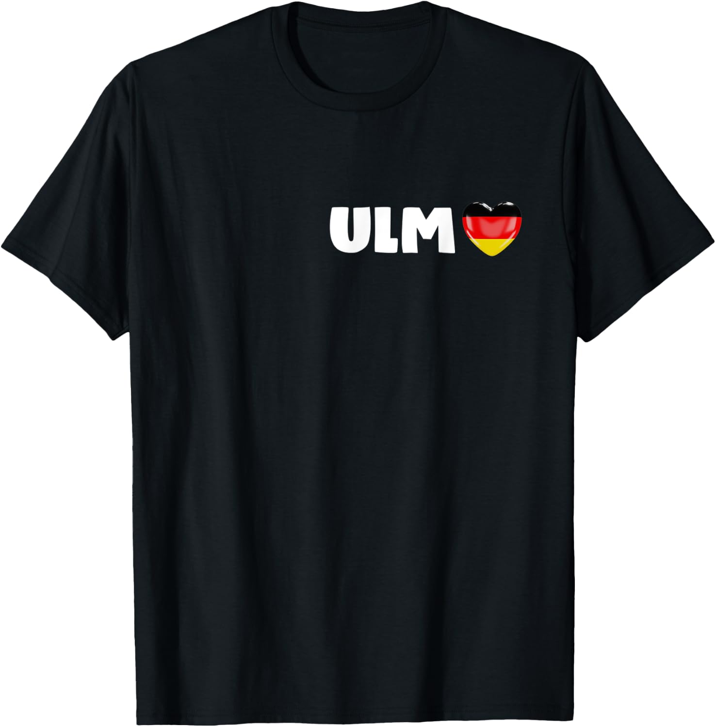 Ulm City Gift Ulm Souvenir Deutschland T-Shirt - T-Shirt | Black