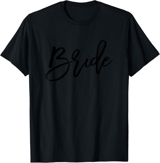 White Bride design for Bachelorette party T-Shirt - T-Shirt | Black
