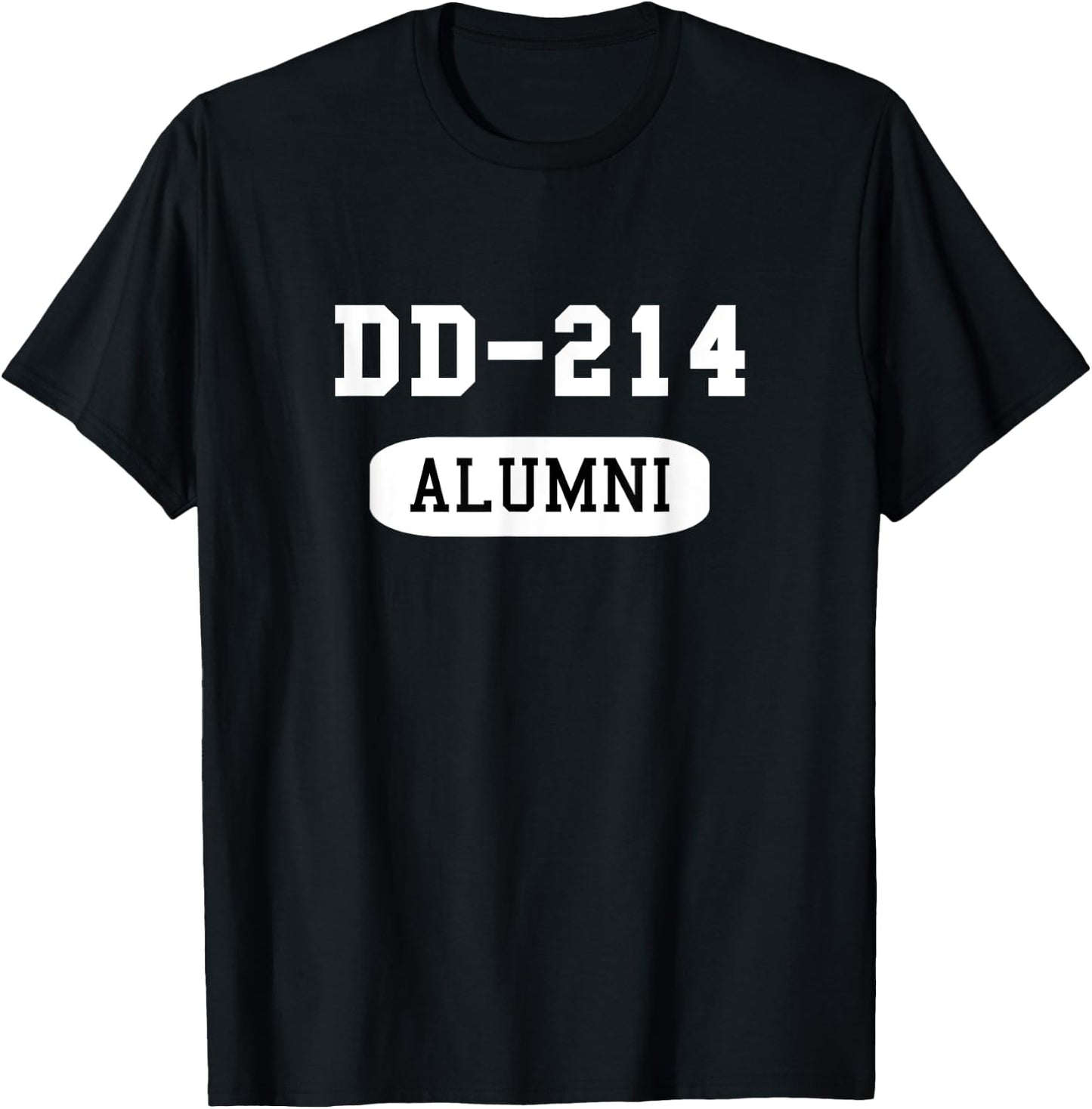 Military Veteran DD-214 Alumni T-Shirt - T-Shirt | Black