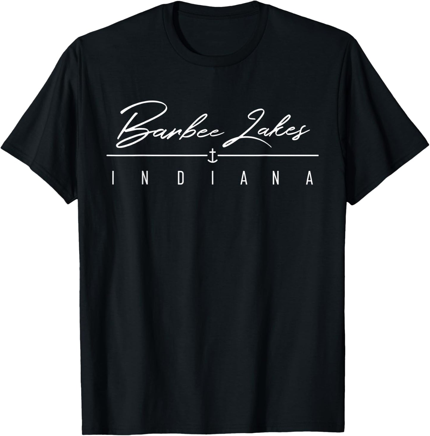 Barbee Lakes IN T-Shirt - T-Shirt | Black