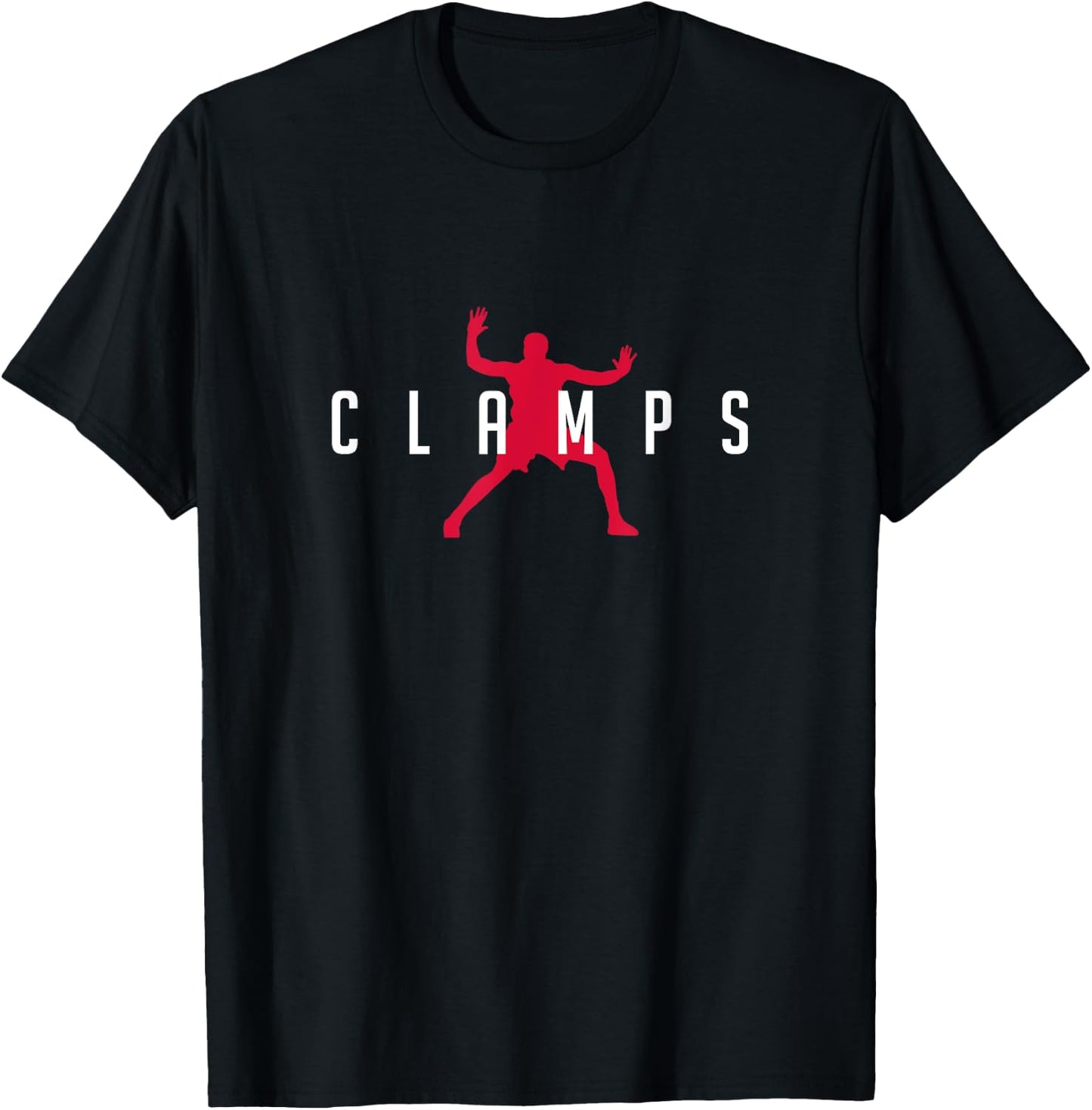 Clamps Basketball Defense - Defence T-Shirt - T-Shirt | Black